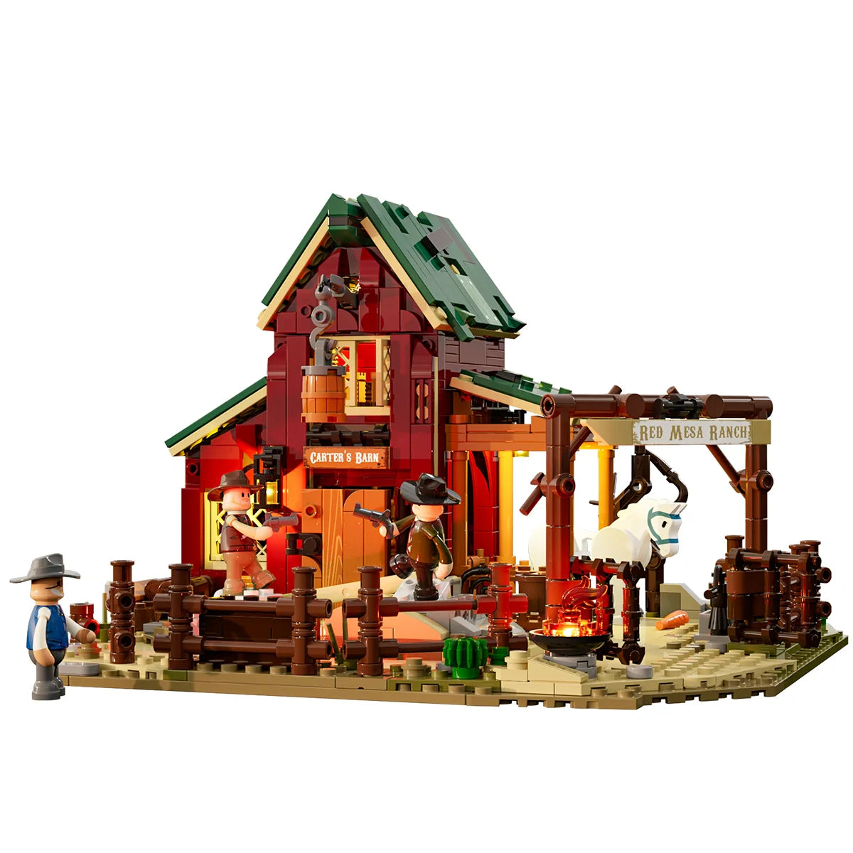 Lumibricks 14017 - Wild West Ranch Duel