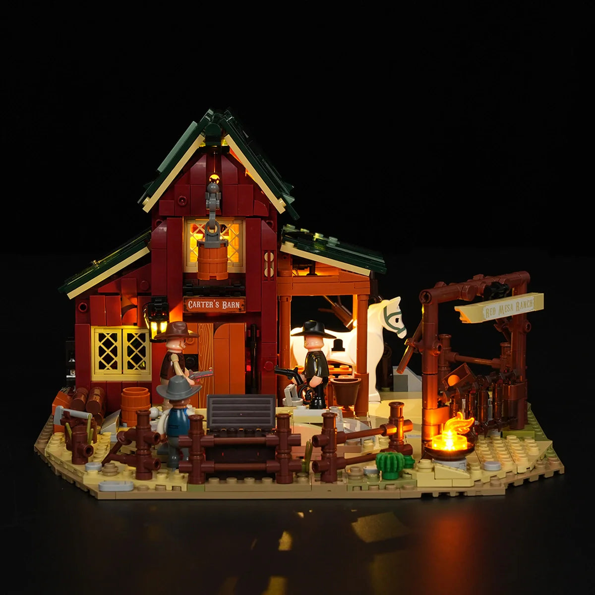 Lumibricks 14017 - Wild West Ranch Duel