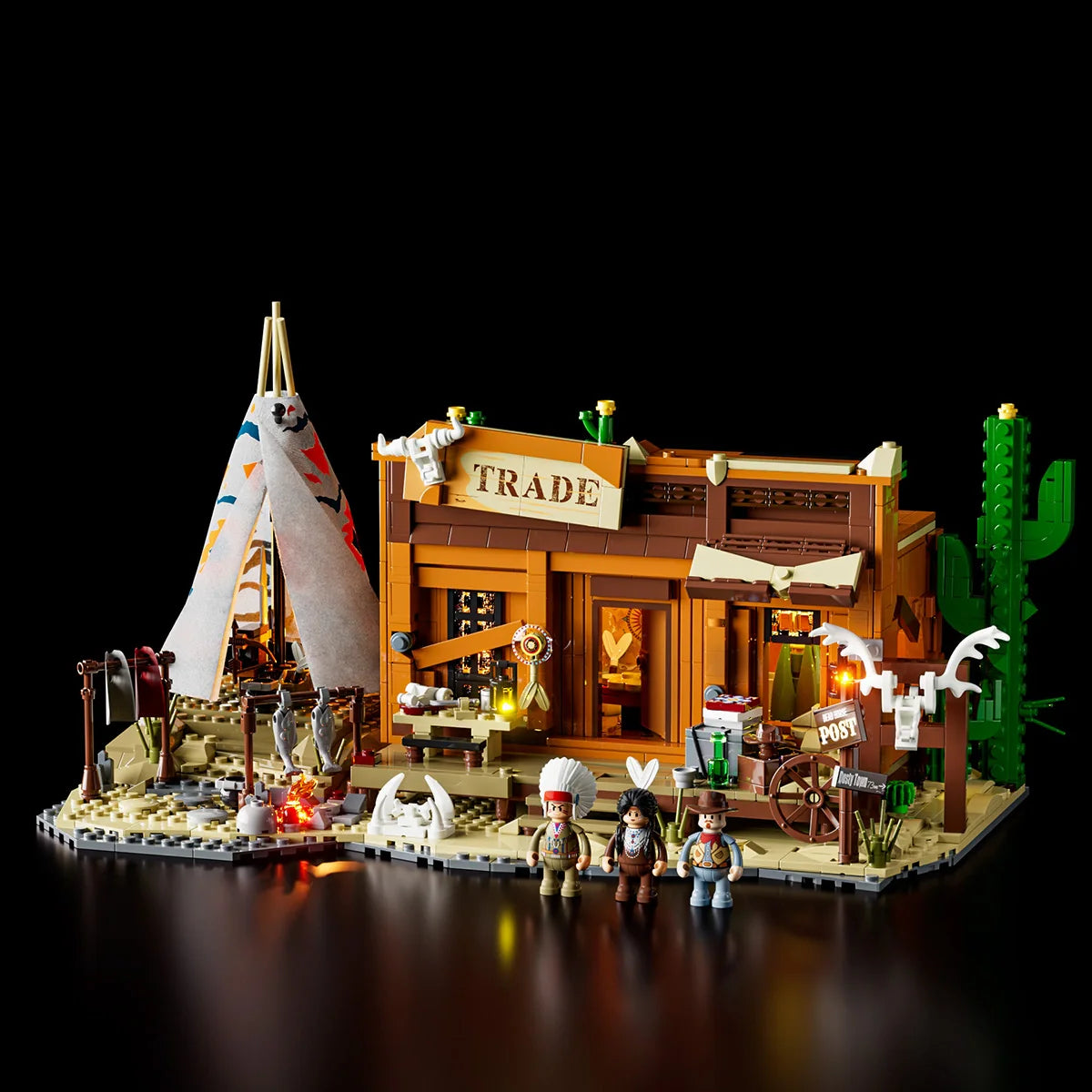 Lumibricks 14018 - Western Fur Trading Post