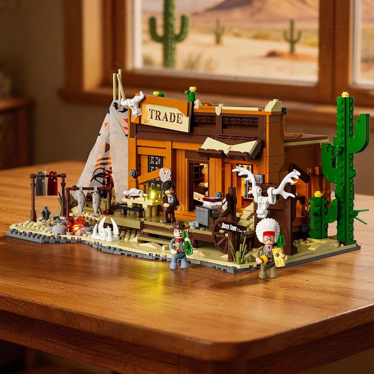 Lumibricks 14018 - Western Fur Trading Post