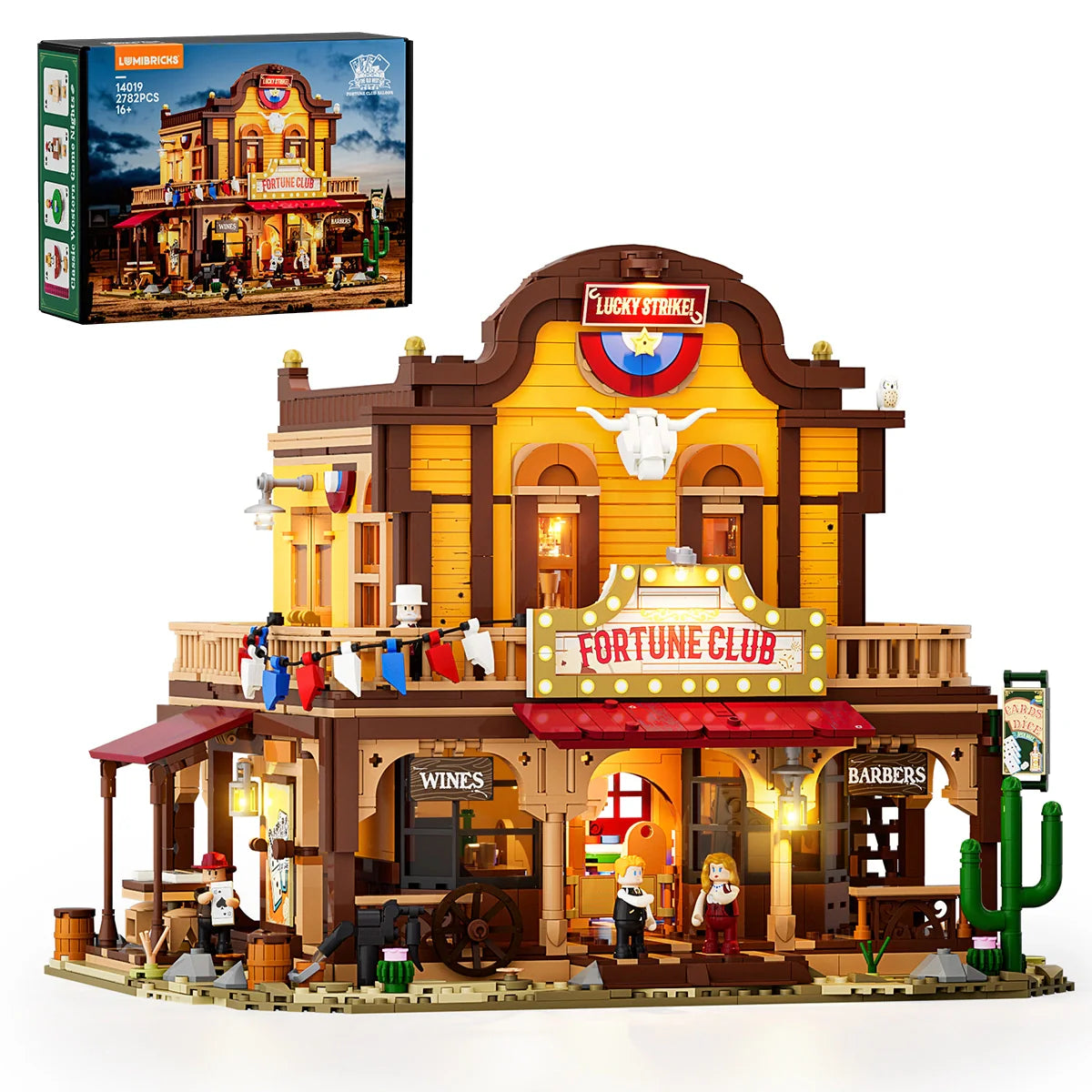 Lumibricks 14019 - Fortune Club Saloon