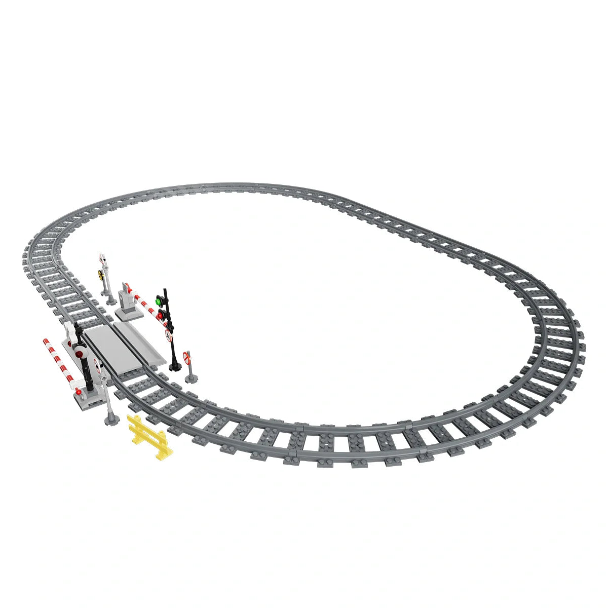 Lumibricks 15006N - Train Track Expansion Accessories