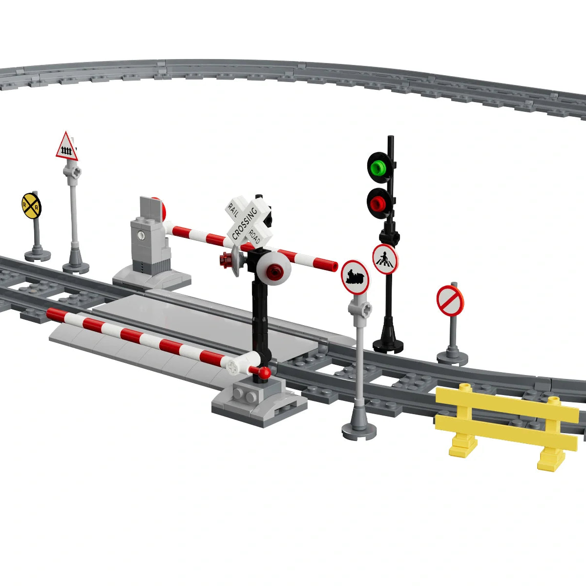Lumibricks 15006N - Train Track Expansion Accessories