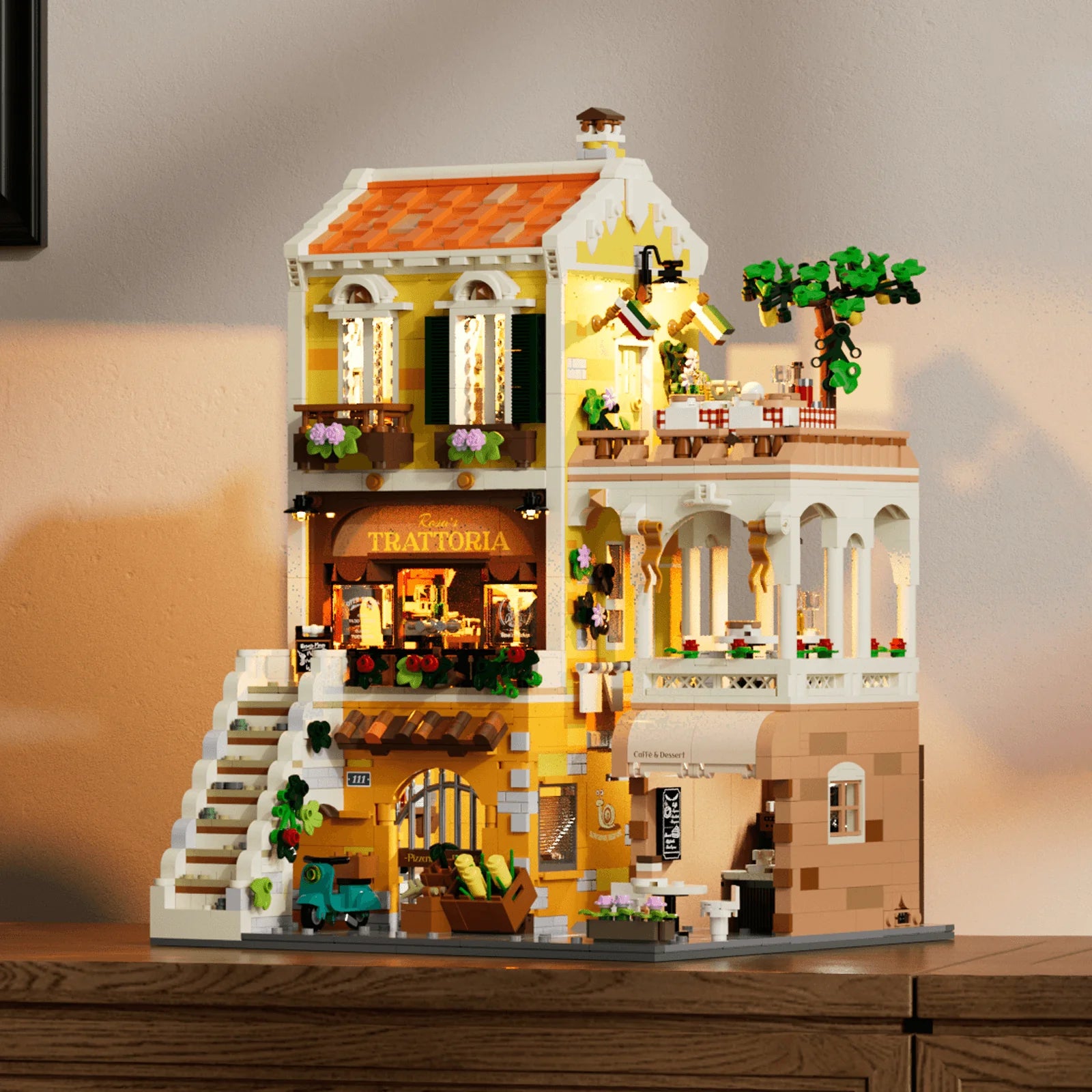 Lumibricks 15010 / L9111 - Italian Homestyle Restaurant - Italienisches Hausmannskost-Restaurant
