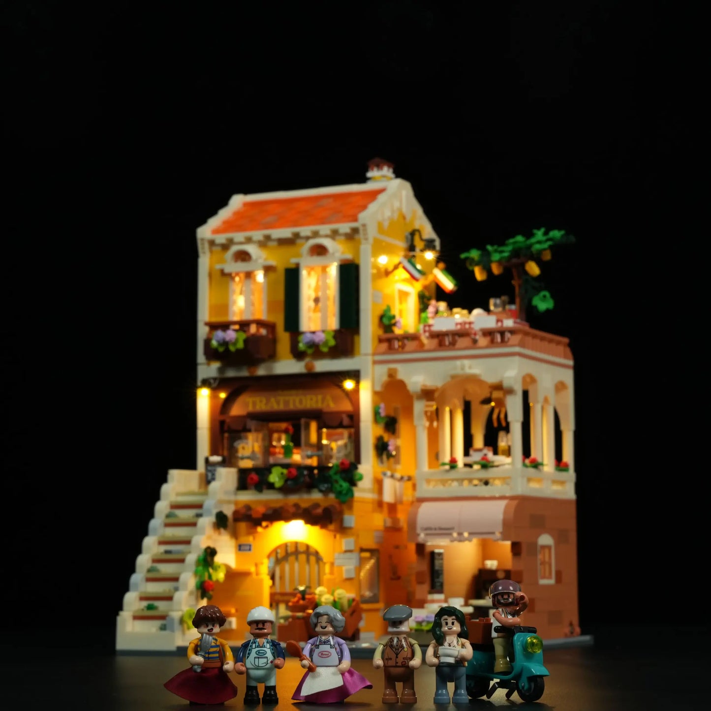 Lumibricks 15010 / L9111 - Italian Homestyle Restaurant - Italienisches Hausmannskost-Restaurant