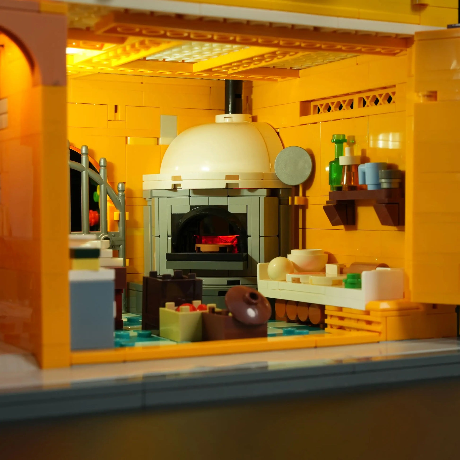 Lumibricks 15010 / L9111 - Italian Homestyle Restaurant - Italienisches Hausmannskost-Restaurant