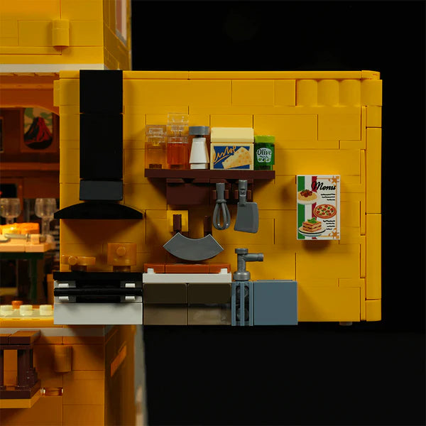 Lumibricks 15010 / L9111 - Italian Homestyle Restaurant - Italienisches Hausmannskost-Restaurant