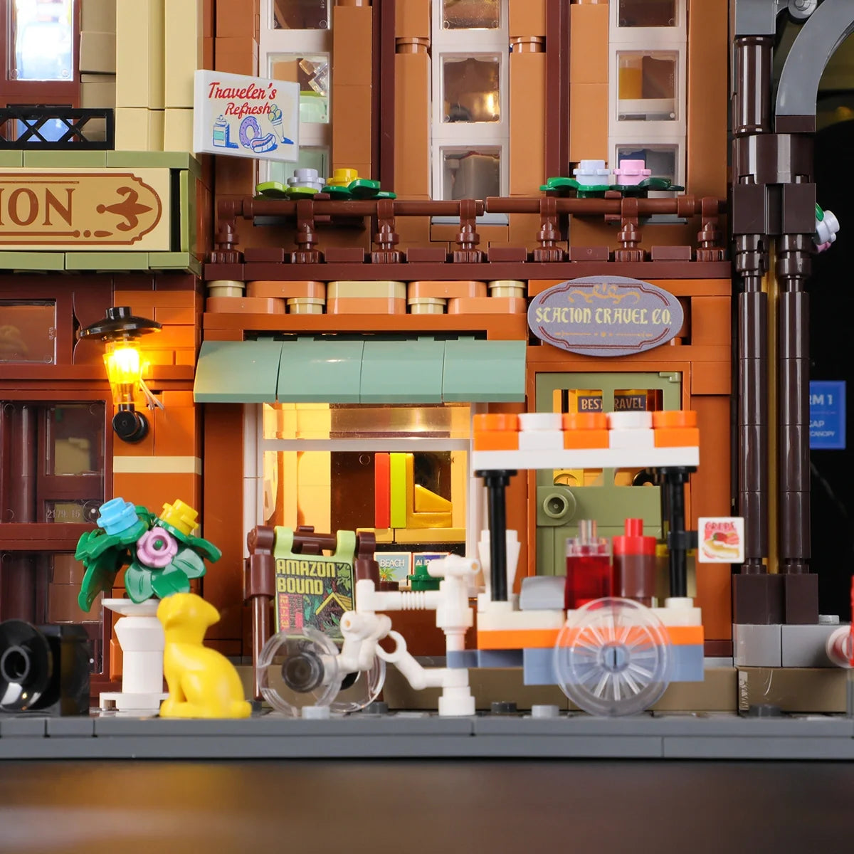 Lumibricks 15017 - Hauptbahnhof - Central Train Station