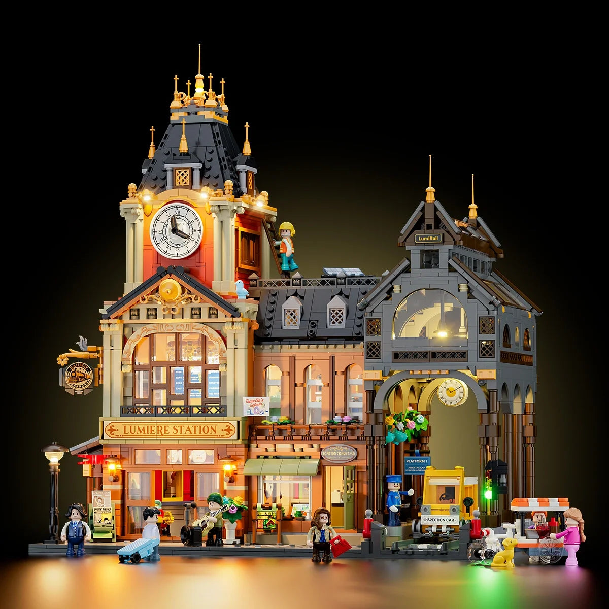 Lumibricks 15017 - Hauptbahnhof - Central Train Station
