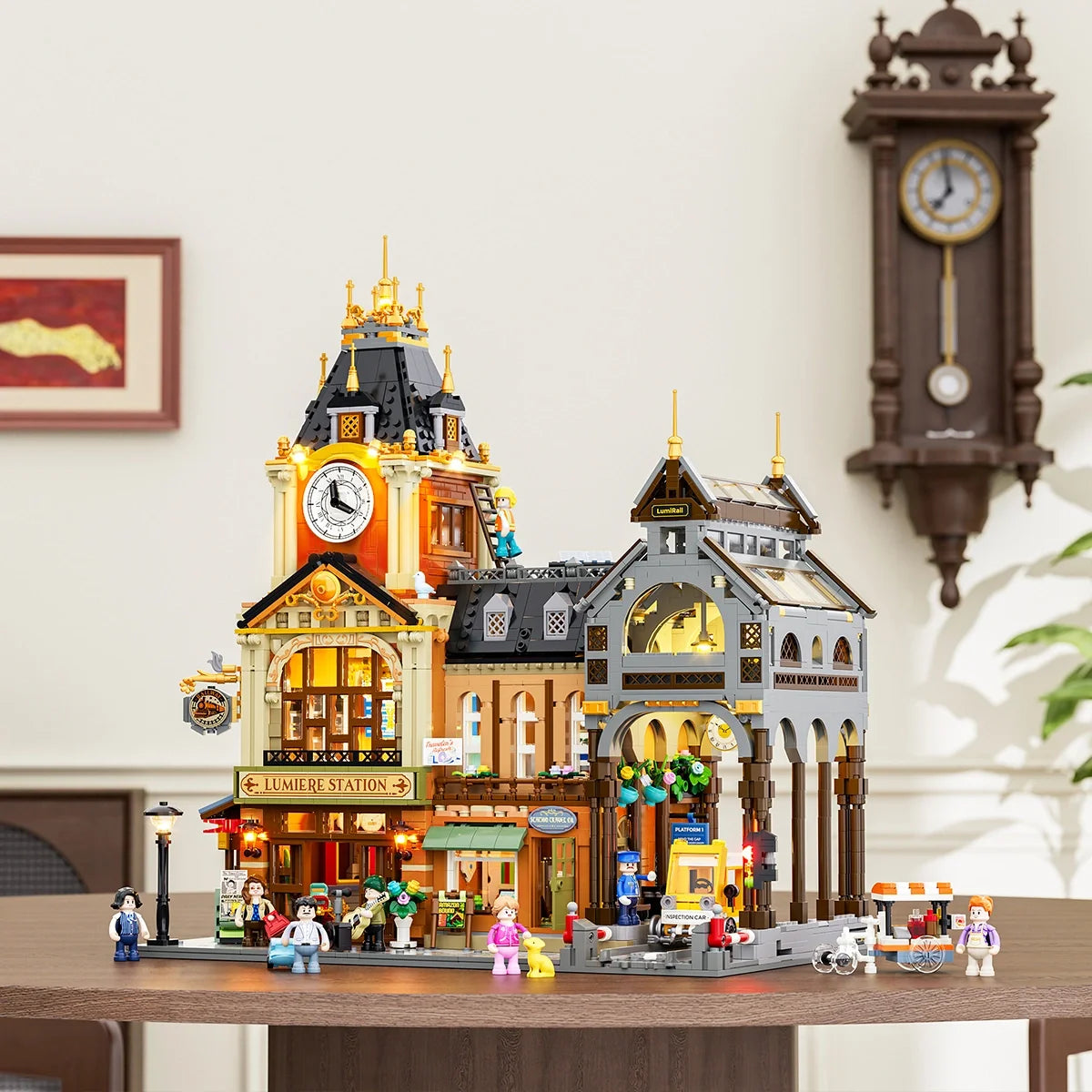 Lumibricks 15017 - Hauptbahnhof - Central Train Station