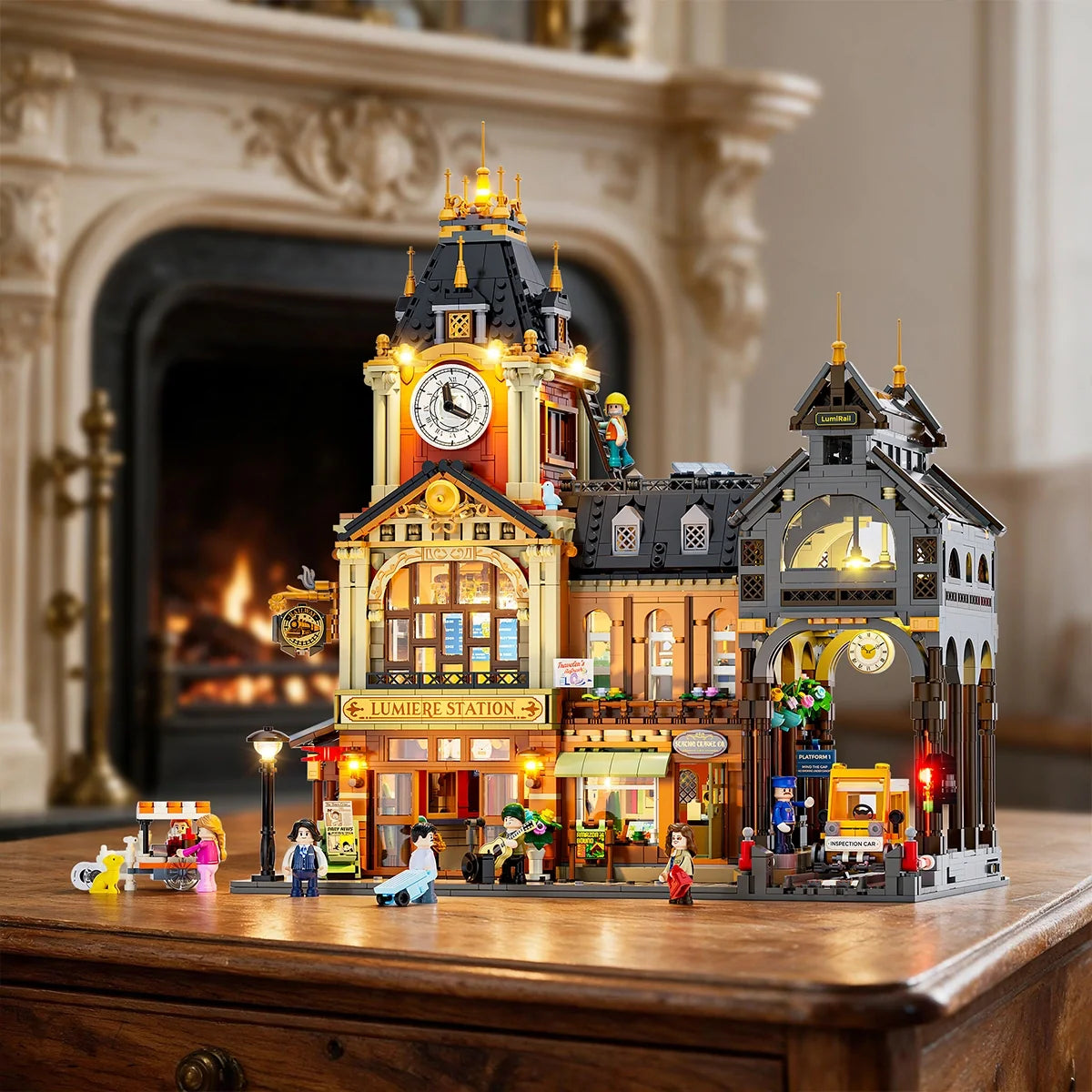 Lumibricks 15017 - Hauptbahnhof - Central Train Station