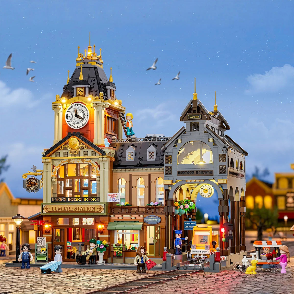 Lumibricks 15017 - Hauptbahnhof - Central Train Station