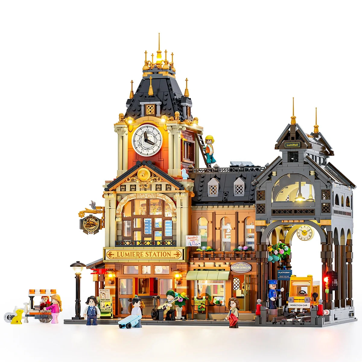 Lumibricks 15017 - Hauptbahnhof - Central Train Station