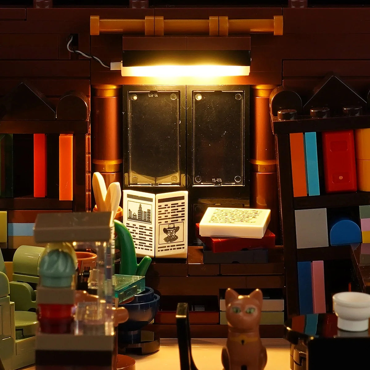 Lumibricks 15018 - Buchcafé Mini-Set - Book-Cafe Box