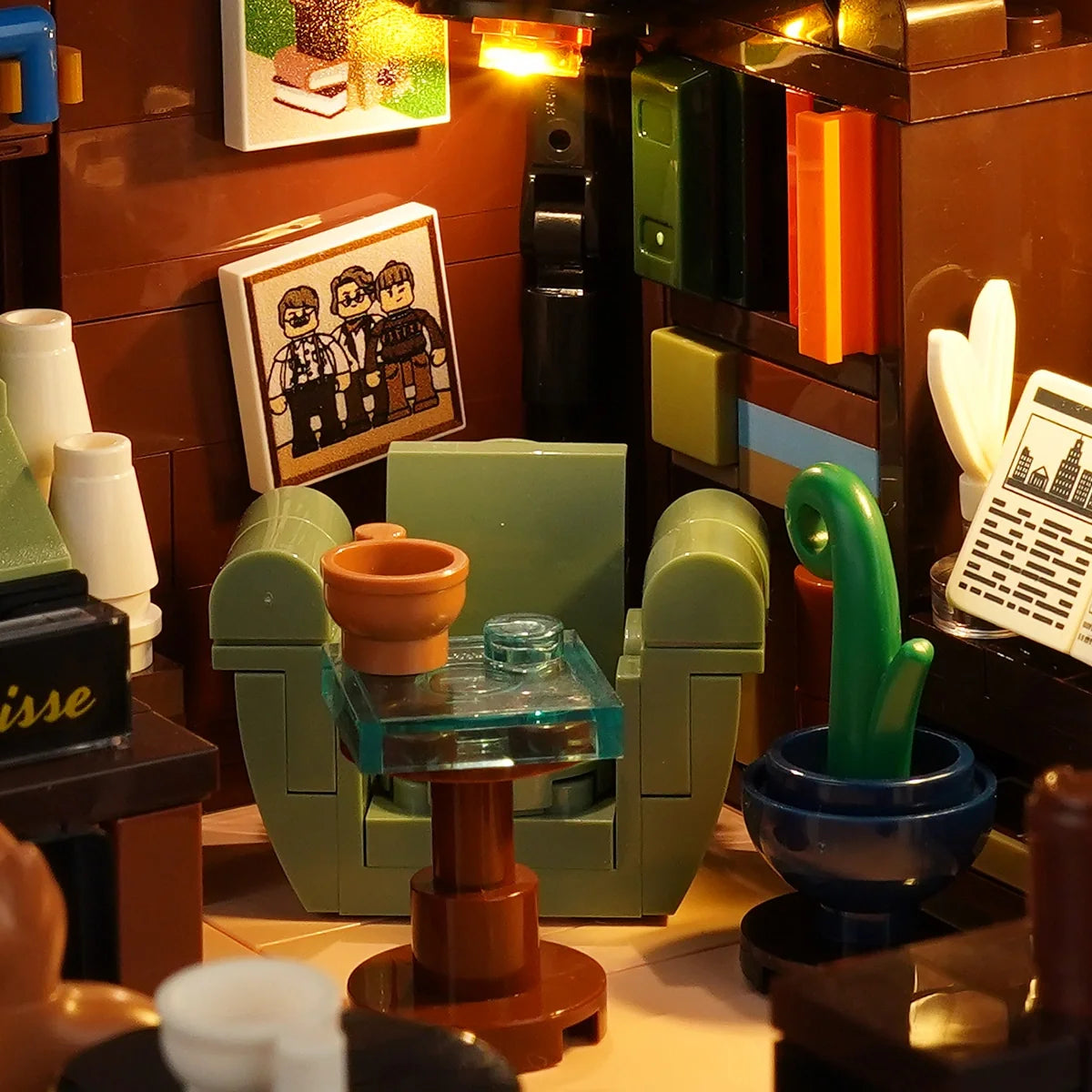 Lumibricks 15018 - Buchcafé Mini-Set - Book-Cafe Box