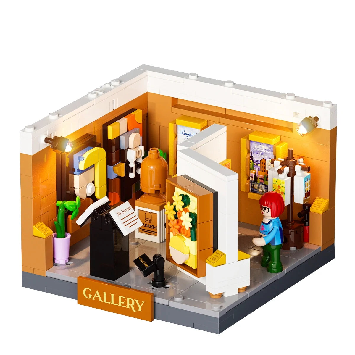 Lumibricks 15019 - Brick Art Galerie Mini-Set - Brick Art Gallery Box