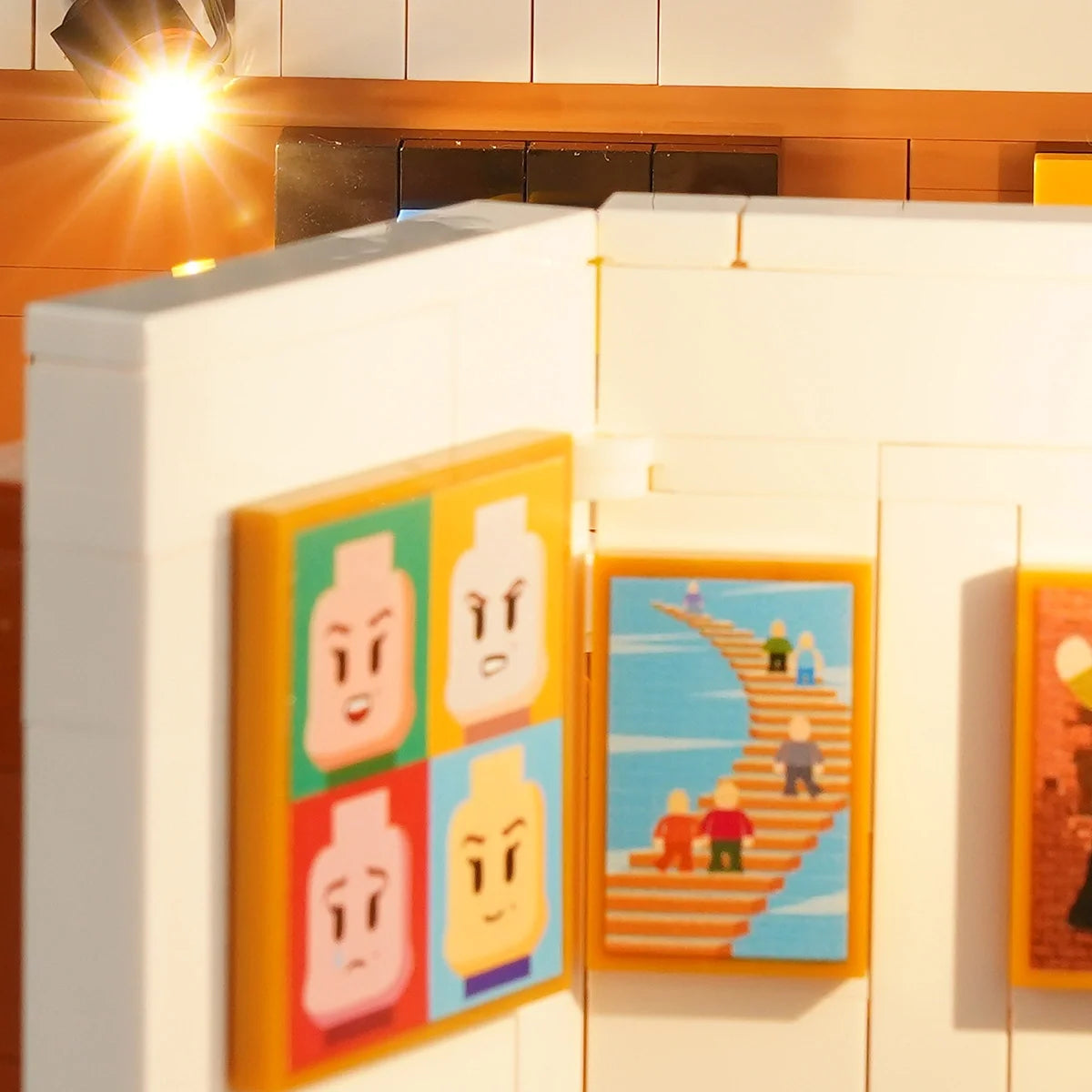 Lumibricks 15019 - Brick Art Galerie Mini-Set - Brick Art Gallery Box