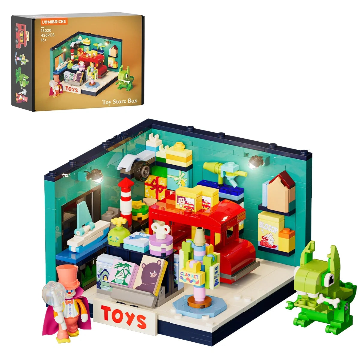 Lumibricks 15020 - Spielzeugladen Mini-Set - Toy Store Box