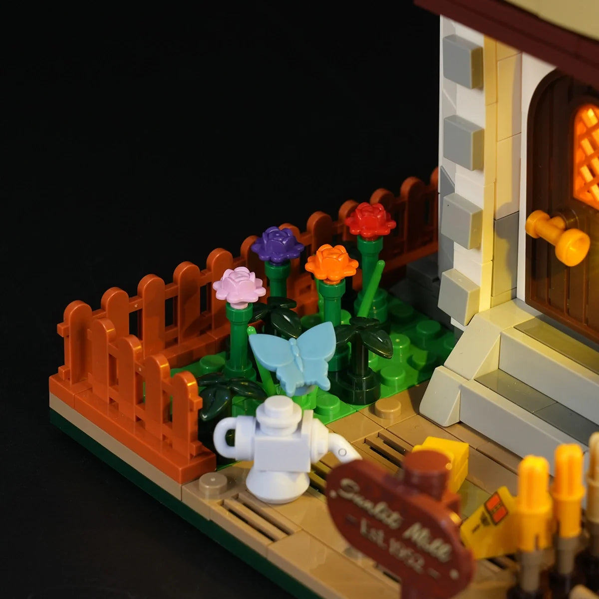 Lumibricks 16012 - Holländische Windmühlenmühle - Dutch Windmill Millhouse