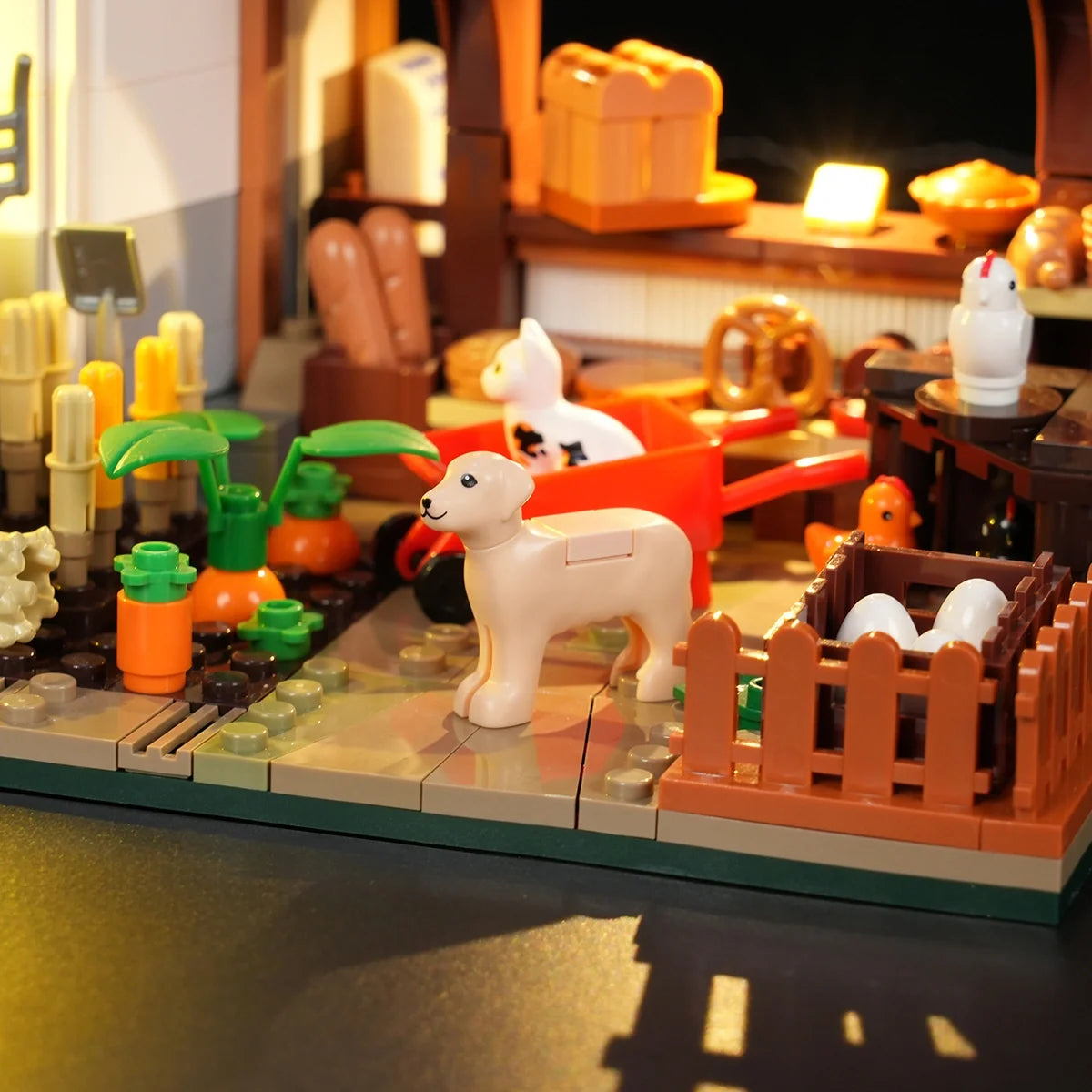 Lumibricks 16012 - Holländische Windmühlenmühle - Dutch Windmill Millhouse