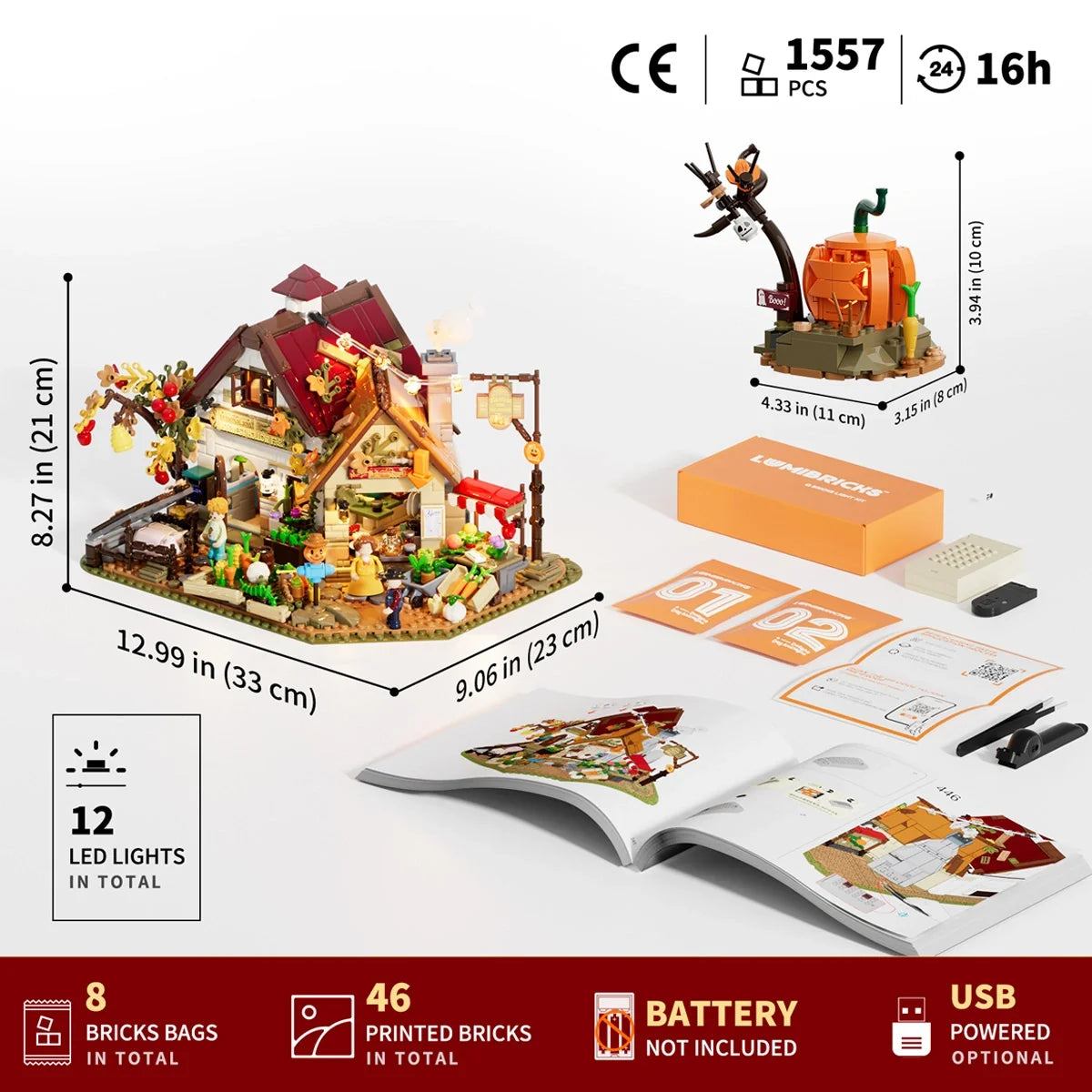 Lumibricks 16013 - Autumn Farmhouse