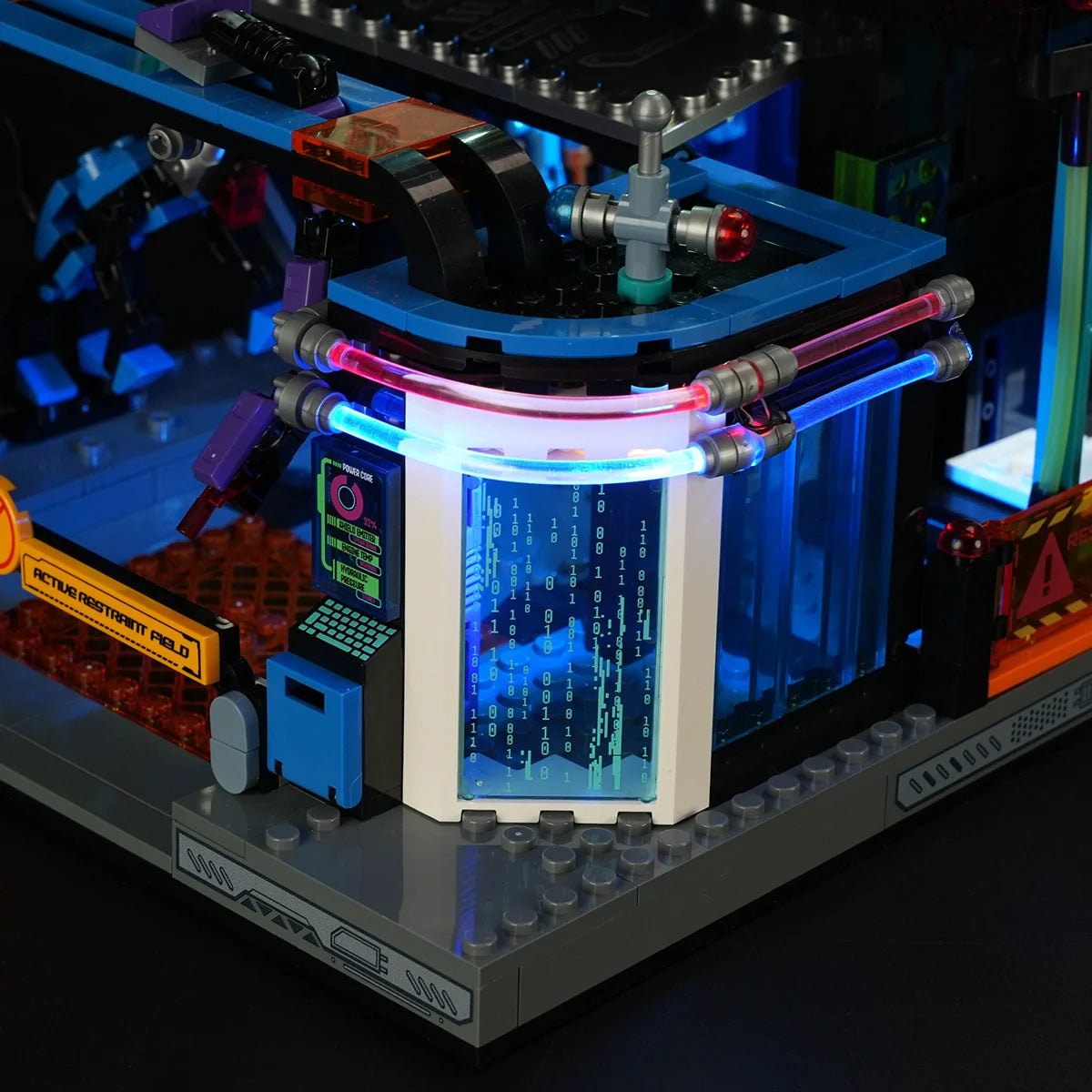 Lumibricks 17009 - Cyberpunk Police HQ - Cyberpunk Polizei-Hauptquartier