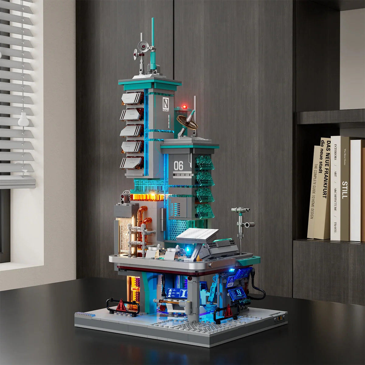 Lumibricks 17010 - Neon Tech Station