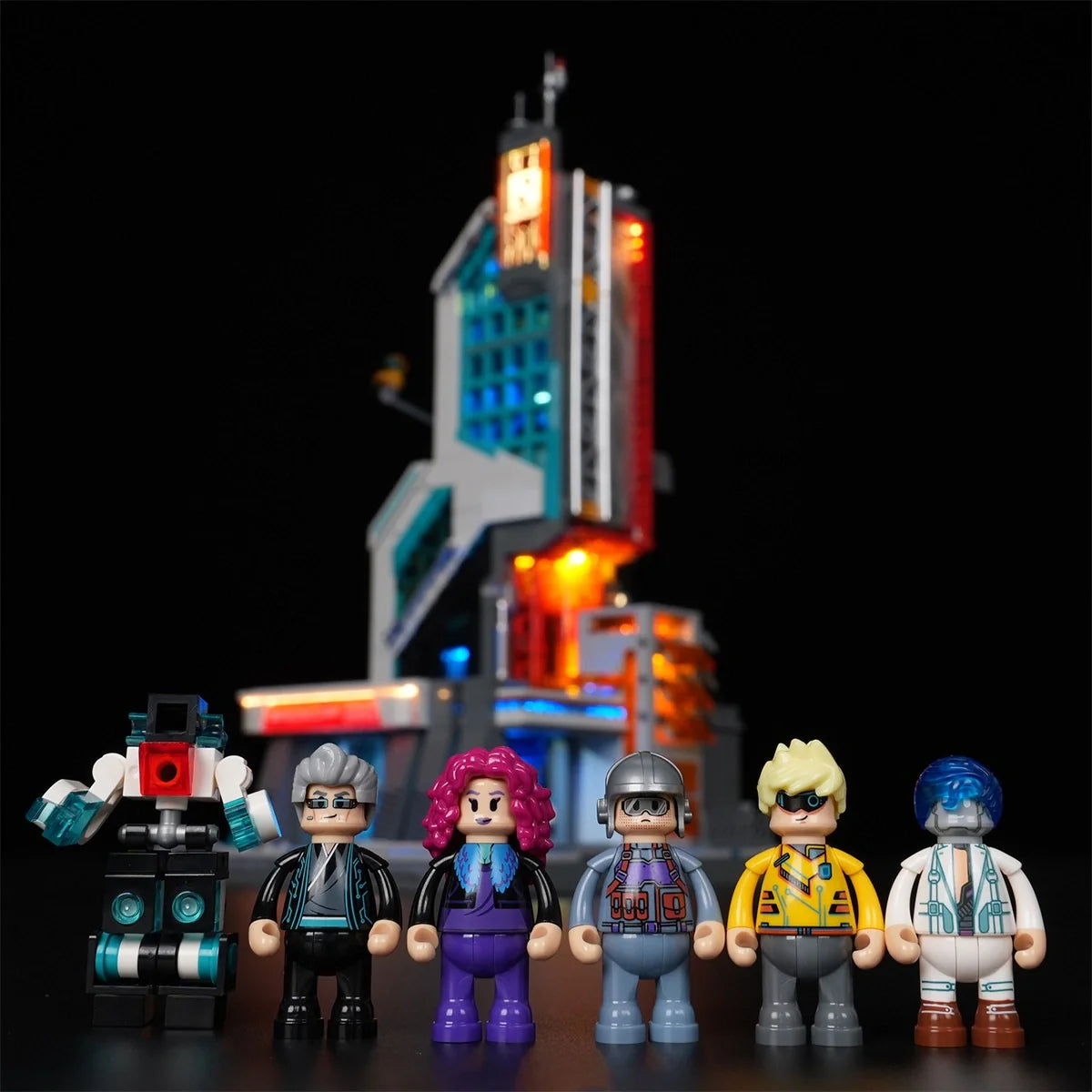 Lumibricks 17011 - Neon Tech Tower