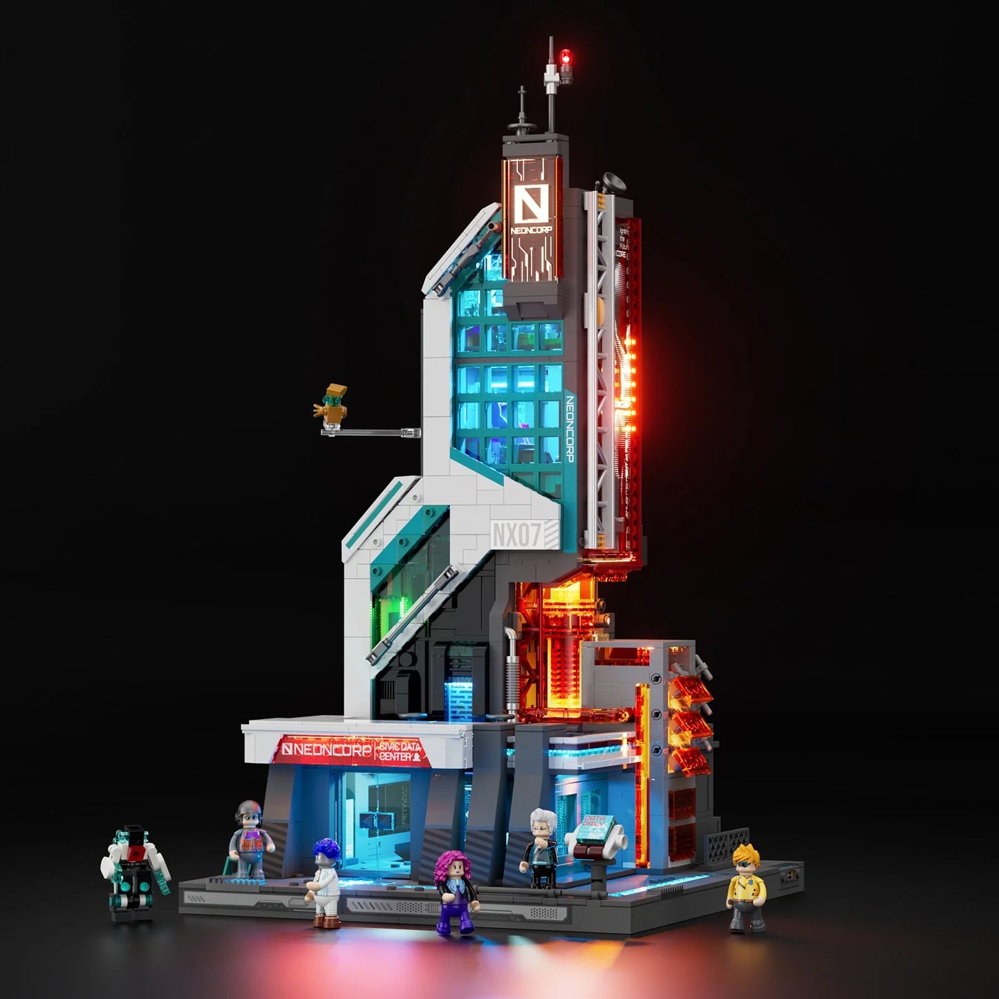 Lumibricks 17011 - Neon Tech Tower