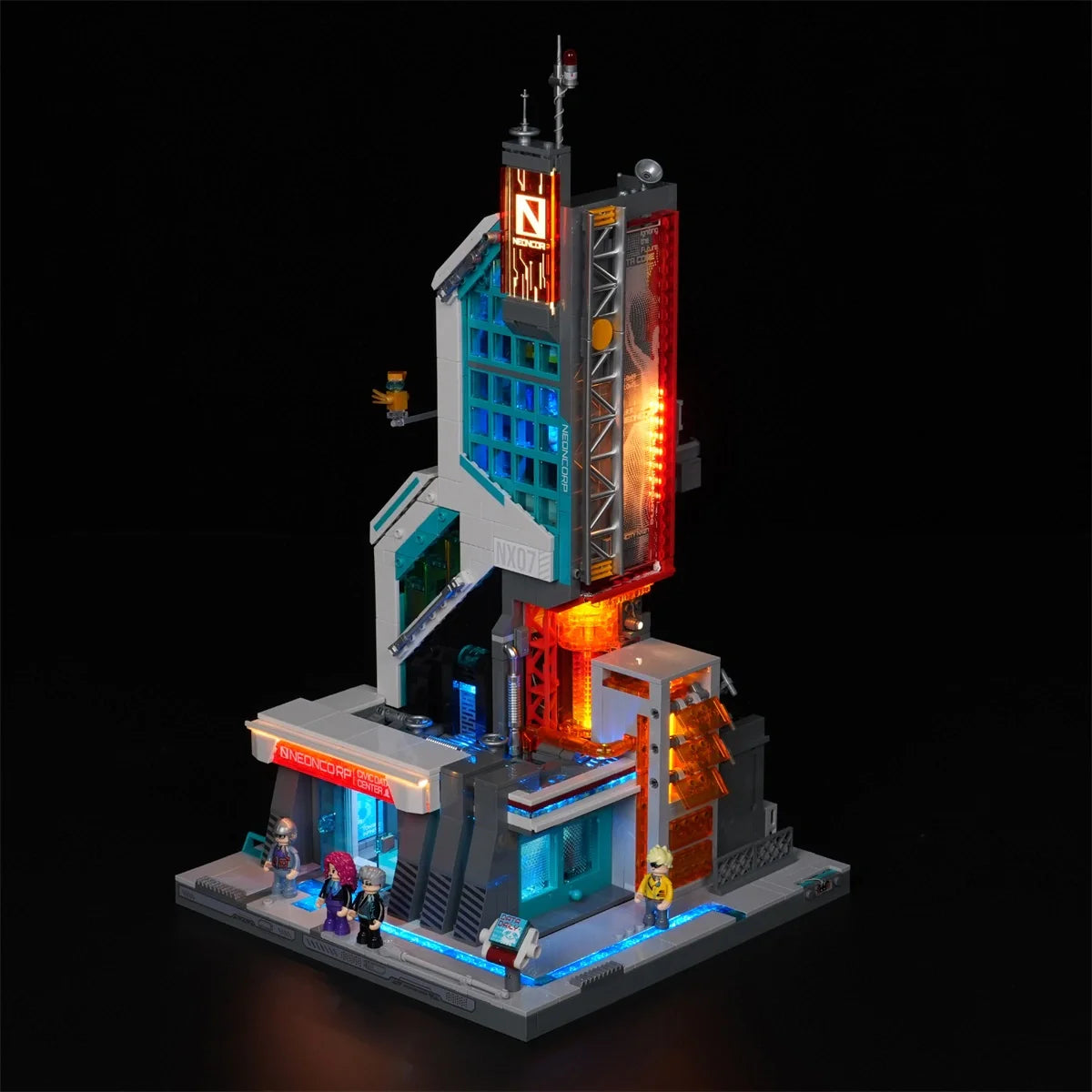 Lumibricks 17011 - Neon Tech Tower