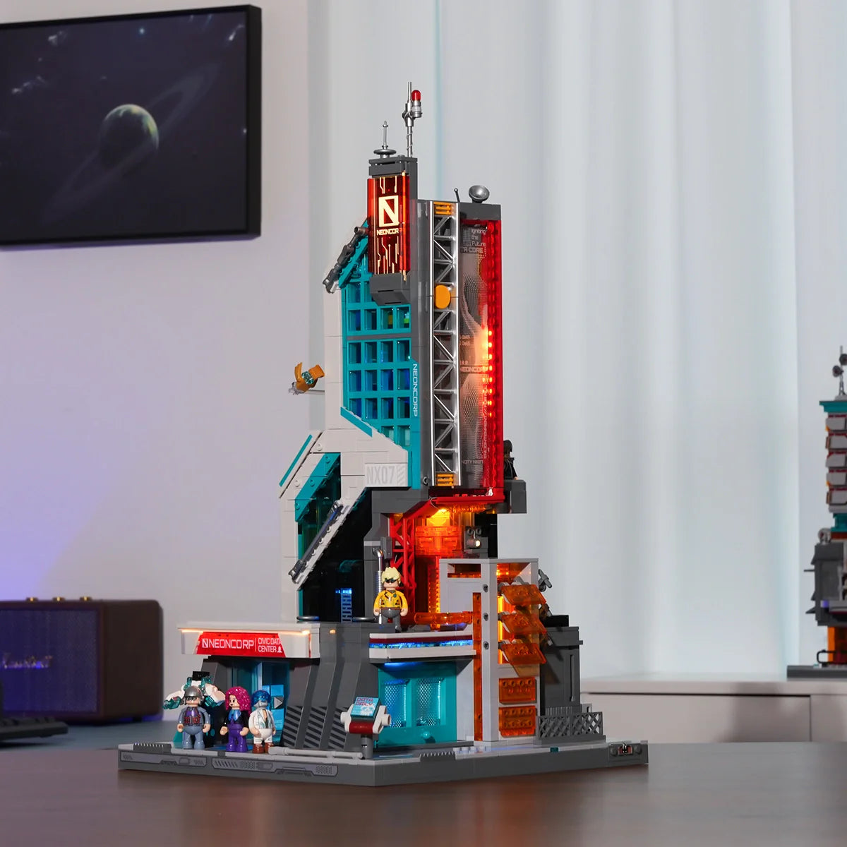 Lumibricks 17011 - Neon Tech Tower