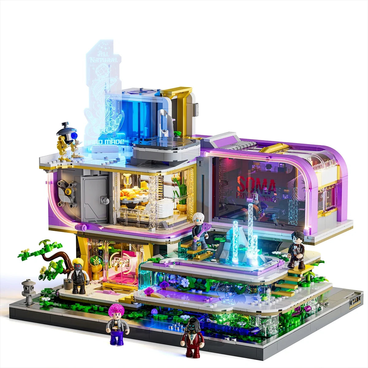 Lumibricks 17013 - Neon Elite Lounge