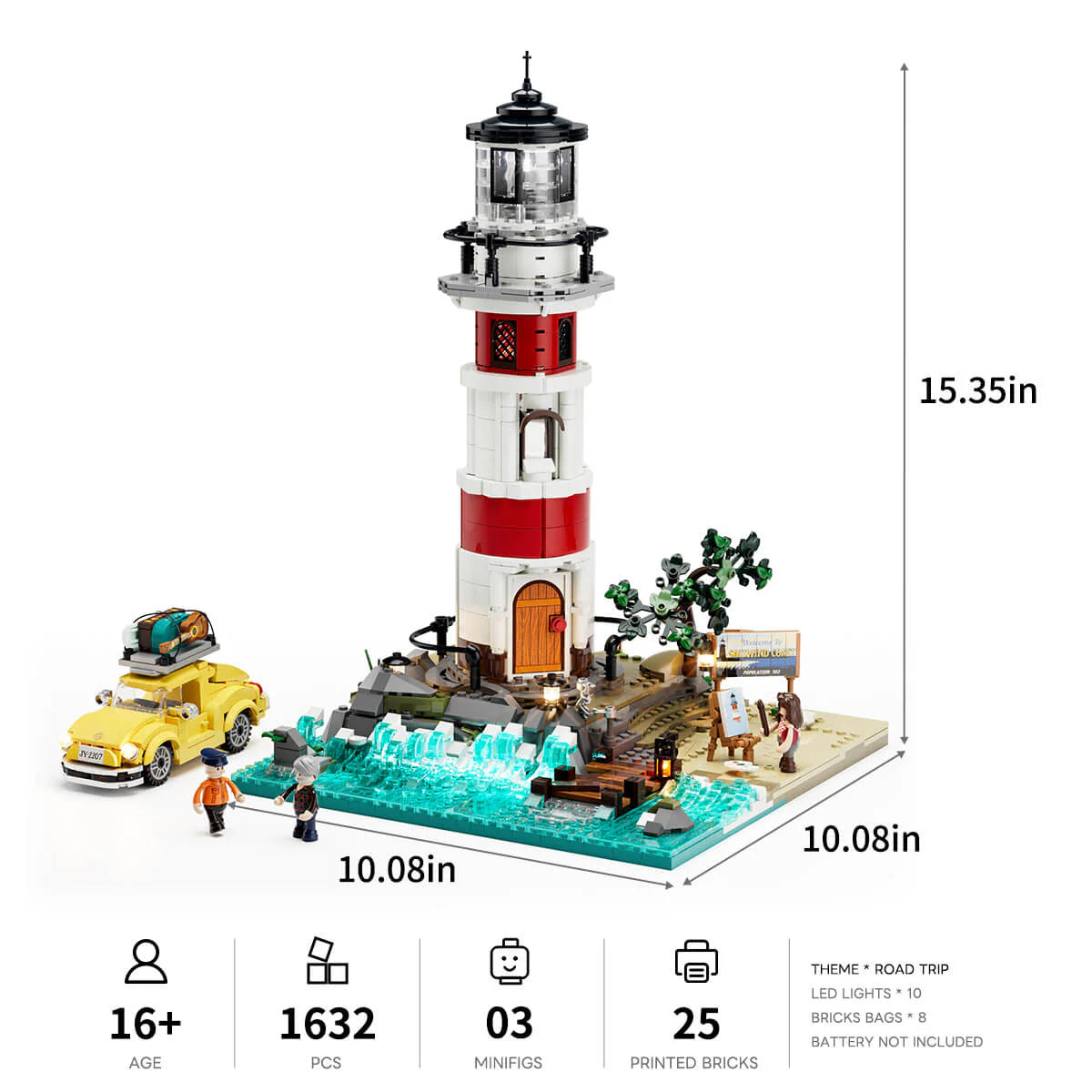 Lumibricks 18007 / L9113 - Sunrise Lighthouse - Sonnenaufgang-Leuchtturm