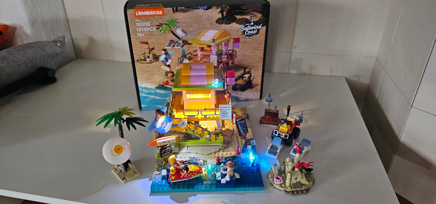 Lumibricks 18008 - Beach Lifeguard Tower - Strandrettungsturm - USED