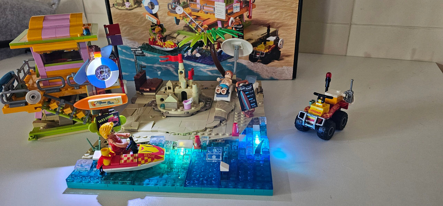 Lumibricks 18008 - Beach Lifeguard Tower - Strandrettungsturm - USED