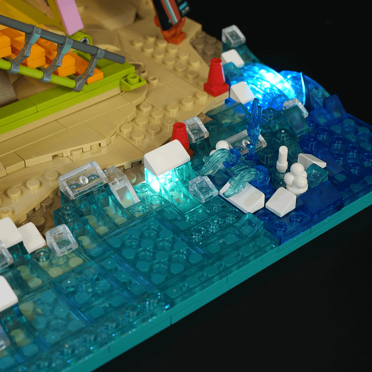 Lumibricks 18008 - Beach Lifeguard Tower - Strandrettungsturm