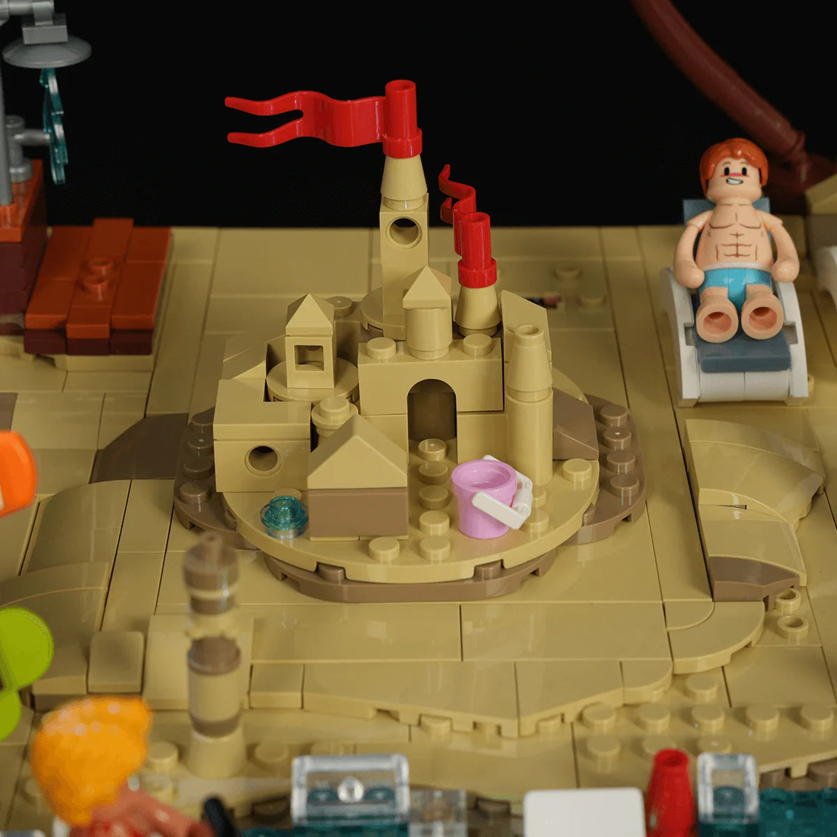 Lumibricks 18008 - Beach Lifeguard Tower - Strandrettungsturm