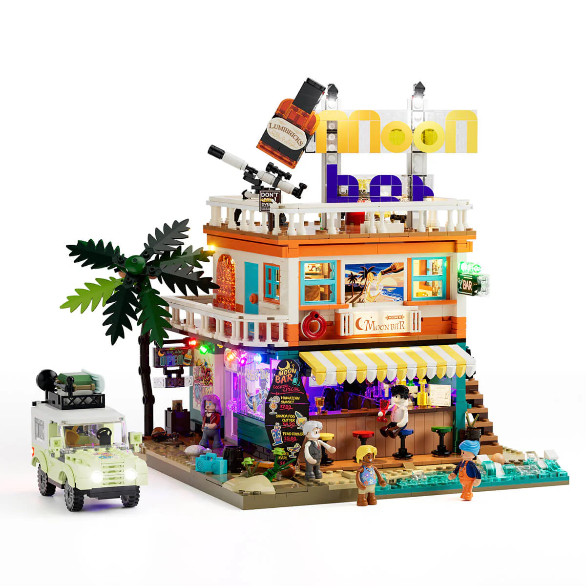 Lumibricks 18009 - Moon Bar