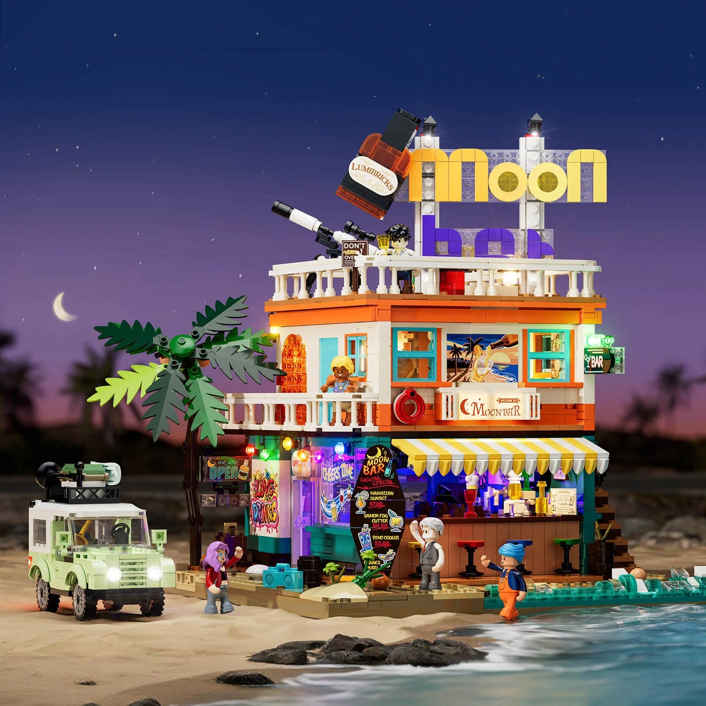 Lumibricks 18009 - Moon Bar