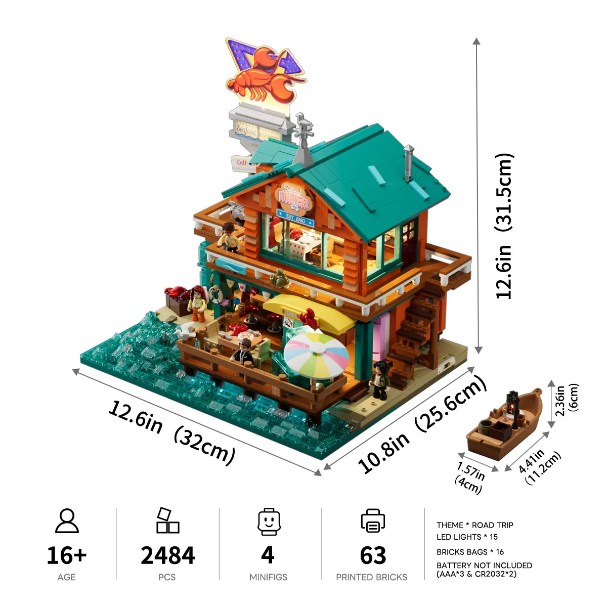 Lumibricks 18010 - Seafood Restaurant