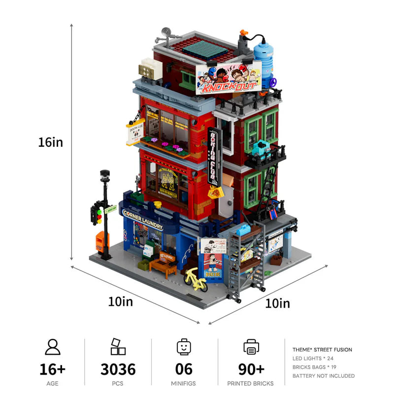 Lumibricks 19009 / L9116 - Boxing Club - Boxclub