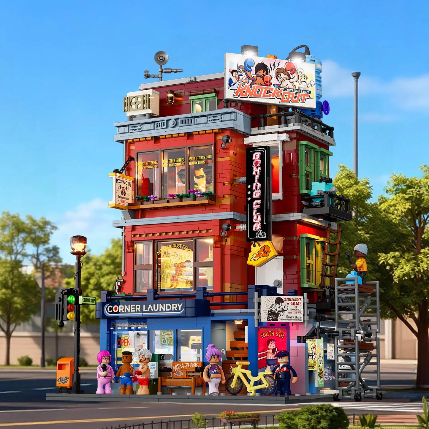 Lumibricks 19009 / L9116 - Boxing Club - Boxclub
