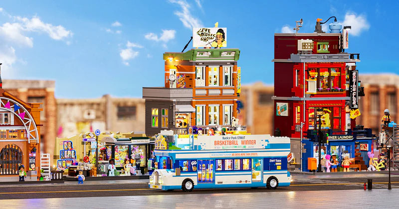 Lumibricks 19010 - Streetball Tour Bus - Streetball-Tourbus