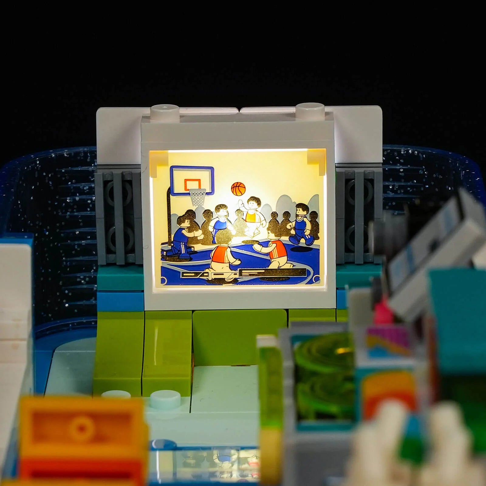 Lumibricks 19010 - Streetball Tour Bus - Streetball-Tourbus