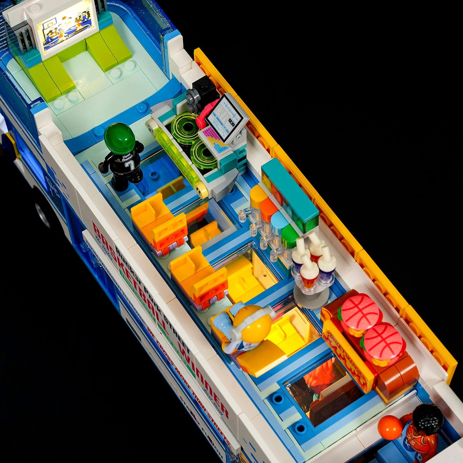 Lumibricks 19010 - Streetball Tour Bus - Streetball-Tourbus