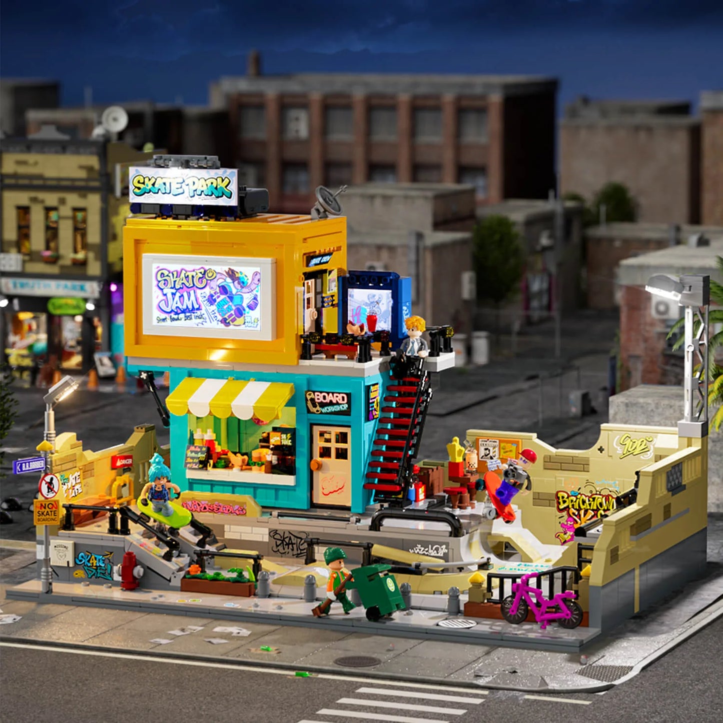 Lumibricks 19011 - Skate Park