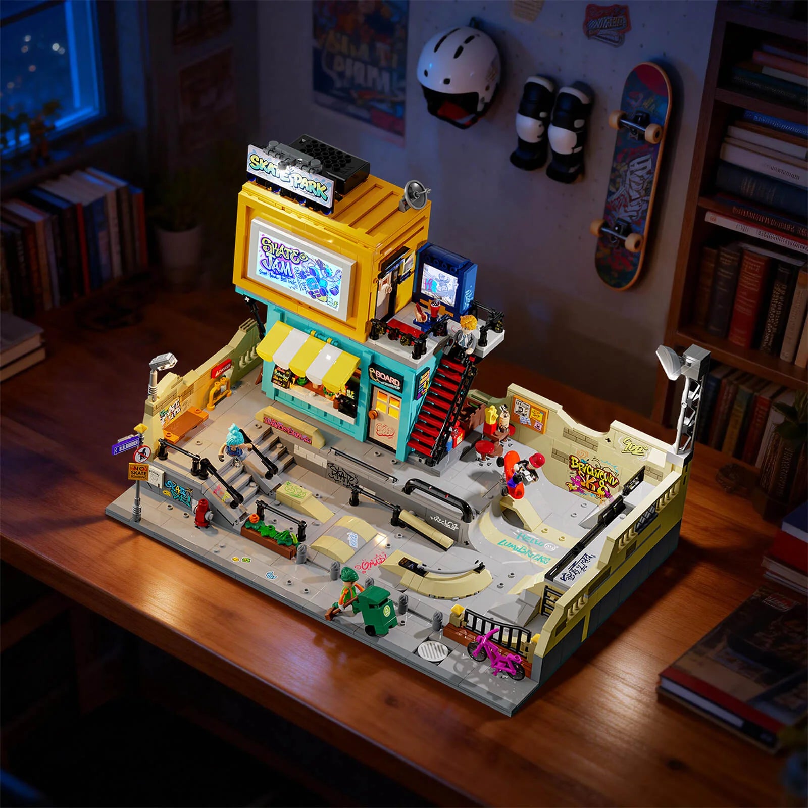 Lumibricks 19011 - Skate Park