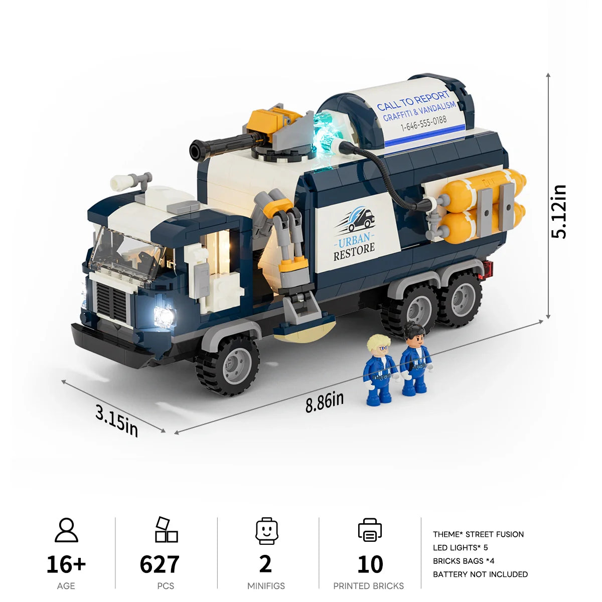 Lumibricks 19014 - Putz-Team - Cleaning Squad