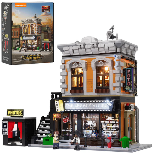Lumibricks 19016 - Corner Photo Studio - Eck-Fotostudio