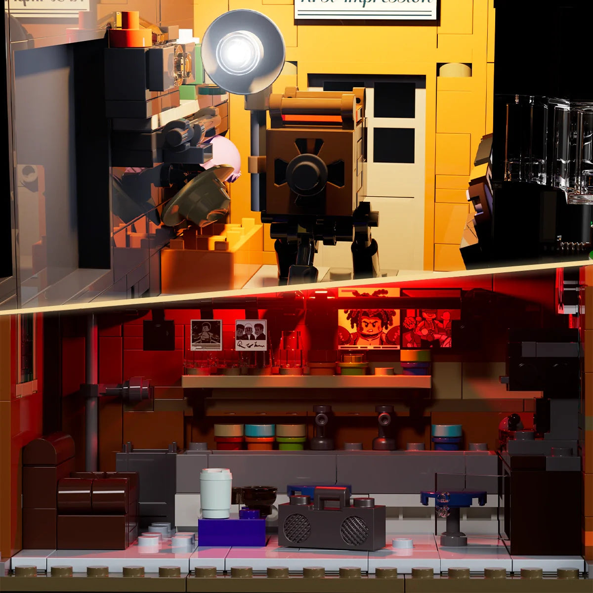Lumibricks 19016 - Corner Photo Studio - Eck-Fotostudio